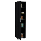 Alacena Basic Wengue 40x180cm 1 Puerta - Alacenas y Muebles Microondas | Bylmo
