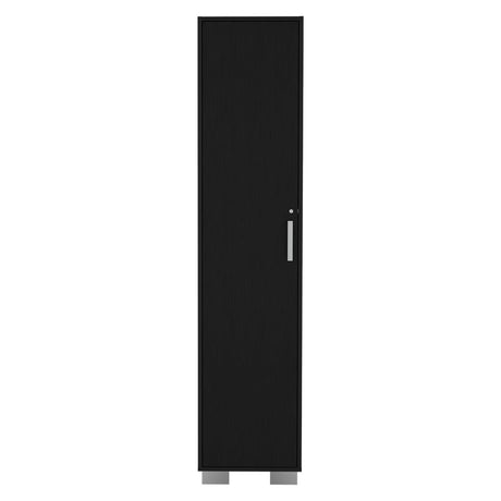 Alacena Basic Wengue 40x180cm 1 Puerta - Alacenas y Muebles Microondas | Bylmo