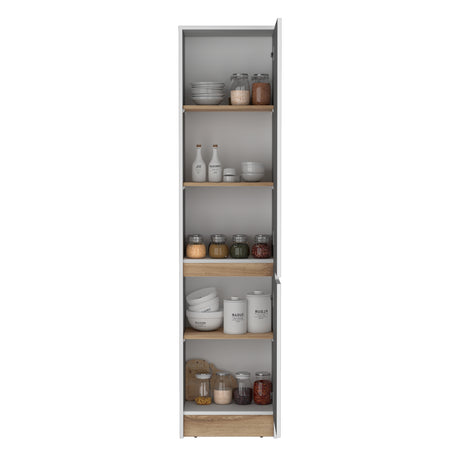 Alacena Soler Blanco 43x180cm 2 Puertas - Alacenas y Muebles Microondas | Bylmo