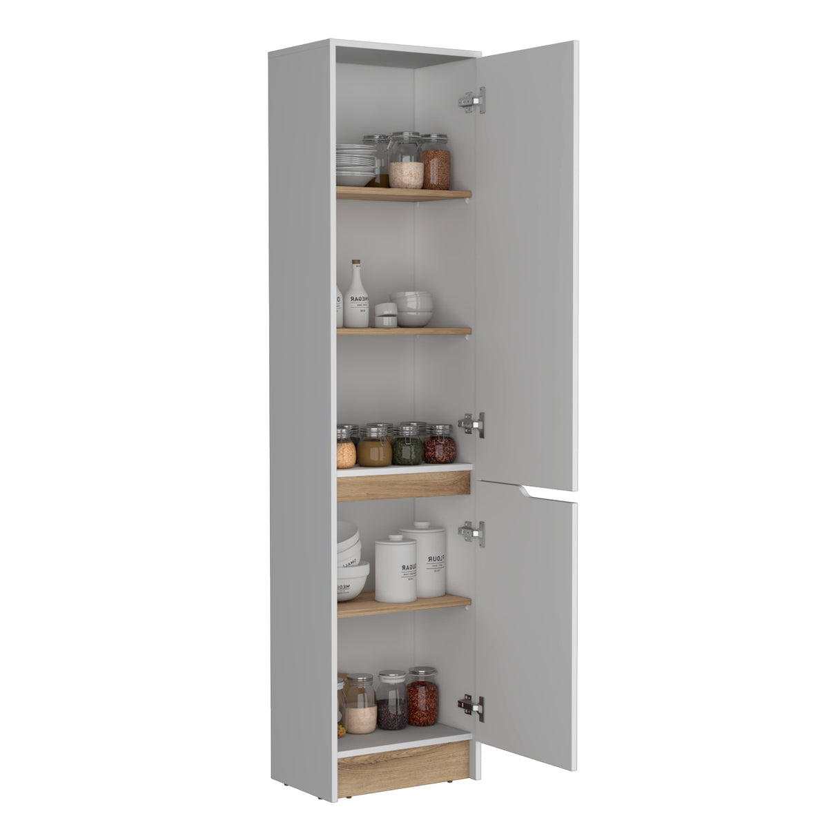 Alacena Soler Blanco 43x180cm 2 Puertas - Alacenas y Muebles Microondas | Bylmo
