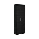 Alacena Nepal Wengue 61x182.5cm 2 Puertas - Alacenas y Muebles Microondas | Bylmo