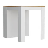Isla de Cocina Tanna Blanca 3 entrepaños 79x91.3 cm - Barras y Muebles Auxiliares | Bylmo