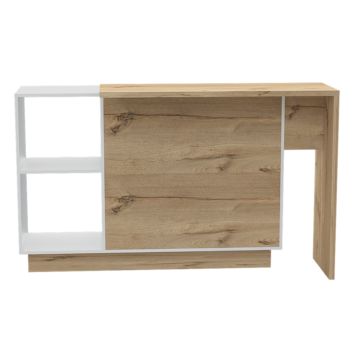 Isla de Cocina Sicilia 150x90cm Duna con Entrepaños - Barras y Muebles Auxiliares | Bylmo