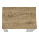 Isla de Cocina Portree Blanco 92x91.3cm con Dos Entrepaños - Barras y Muebles Auxiliares | Bylmo