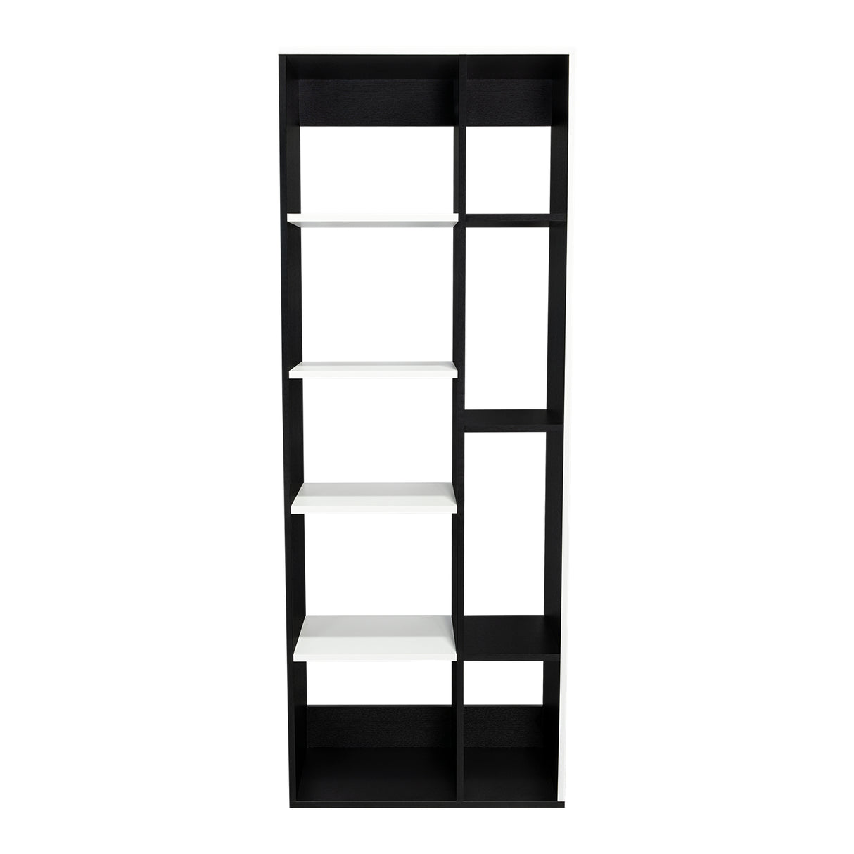 Biblioteca Rookie Minimalista 60x160cm Wengue con Entrepaños - Bibliotecas y Estanterías | Bylmo