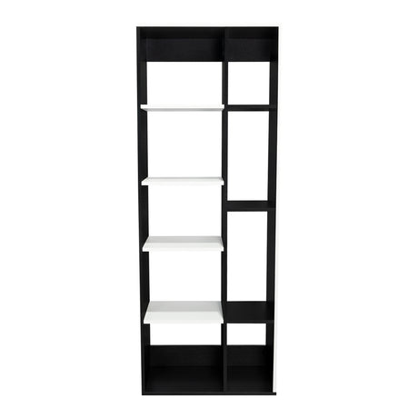 Biblioteca Rookie Minimalista 60x160cm Wengue con Entrepaños - Bibliotecas y Estanterías | Bylmo