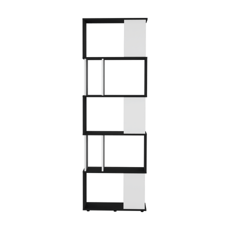 Biblioteca Noah Minimalista Wengue 60x180cm con Entrepaños - Bibliotecas y Estanterías | Bylmo