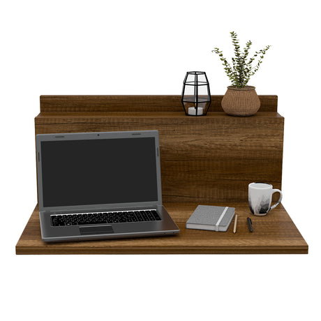 Escritorio Flotante Terraza Office Caramelo 78x36.3cm Minimalista - Escritorios | Bylmo
