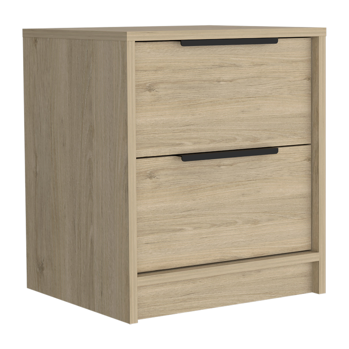 Mesa de Noche Kaia Rovere 41x48cm con Dos Cajones - Mesas de Noche | Bylmo