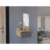Recibidor Vienna Duna 60.1x1.95cm con Espejo - Bifes y Arrimos | Bylmo