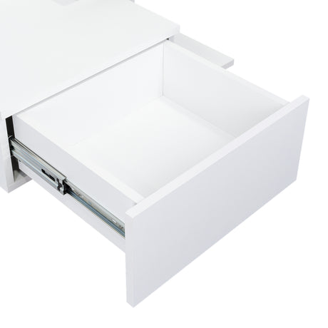 Recibidor Vienna Blanco 60.1x91.95cm con Espejo - Bifes y Arrimos | Bylmo