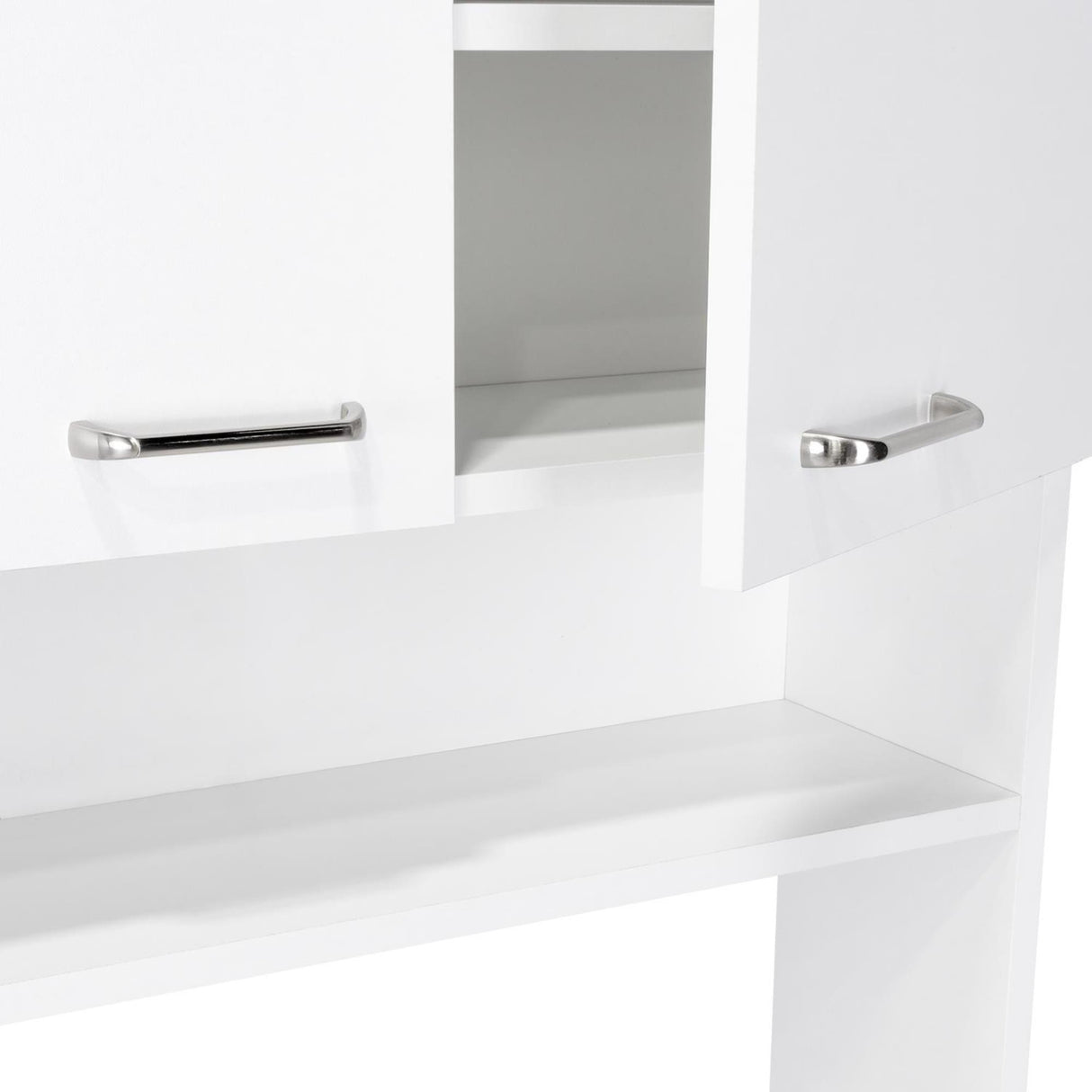 Alacena Polyvalent Blanco 60x169cm con Un Cajón Deslizante - Alacenas y Muebles Microondas | Bylmo