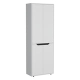 Alacena Herring Blanco 60x179cm de Pared con Cuatro Puertas - Alacenas y Muebles Microondas | Bylmo