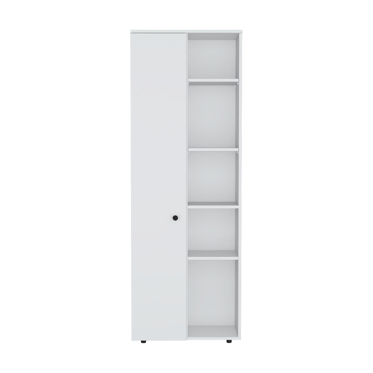 Alacena Hoyt Blanco 60x170cm de Pared con Una Puerta - Alacenas y Muebles Microondas | Bylmo