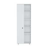 Alacena Hoyt Blanco 60x170cm de Pared con Una Puerta - Alacenas y Muebles Microondas | Bylmo