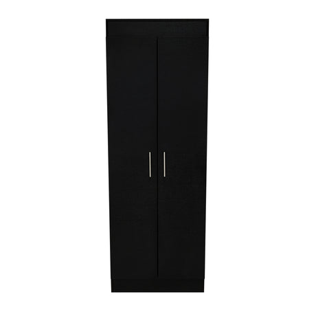 Alacena Nepal Wengue 60x169.9 cm con Dos Puertas - Alacenas y Muebles Microondas | Bylmo