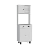Alacena Salem Blanco 60x168.9cm con Un Cajón - Alacenas y Muebles Microondas | Bylmo