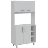 Alacena Provi Blanco 95x180cm con Cuatro Puertas - Alacenas y Muebles Microondas | Bylmo