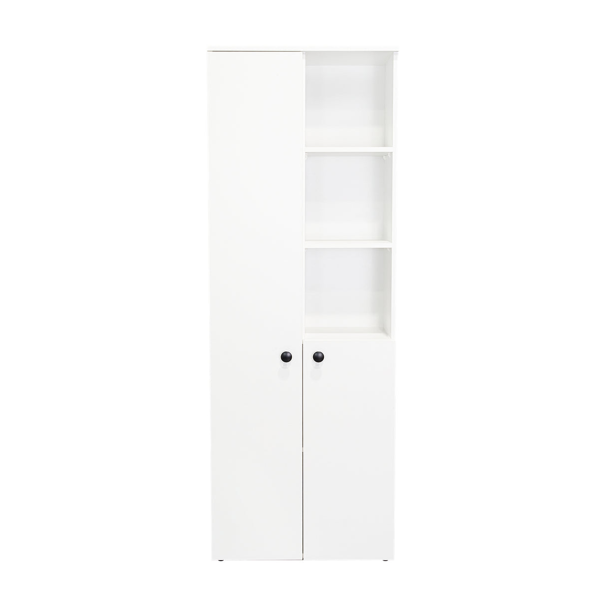 Alacena Konik Blanco 60x170cm con Dos Puertas - Alacenas y Muebles Microondas | Bylmo
