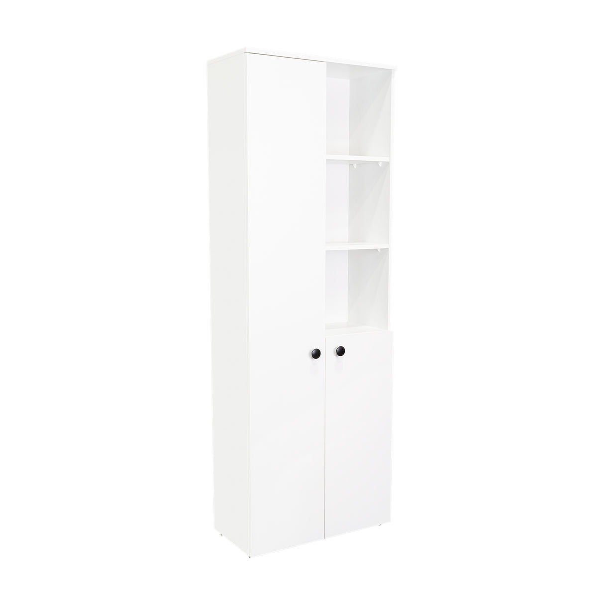 Alacena Konik Blanco 60x170cm con Dos Puertas - Alacenas y Muebles Microondas | Bylmo