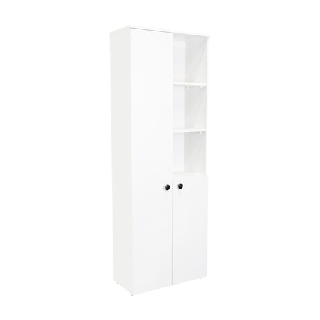 Alacena Konik Blanco 60x170cm con Dos Puertas - Alacenas y Muebles Microondas | Bylmo