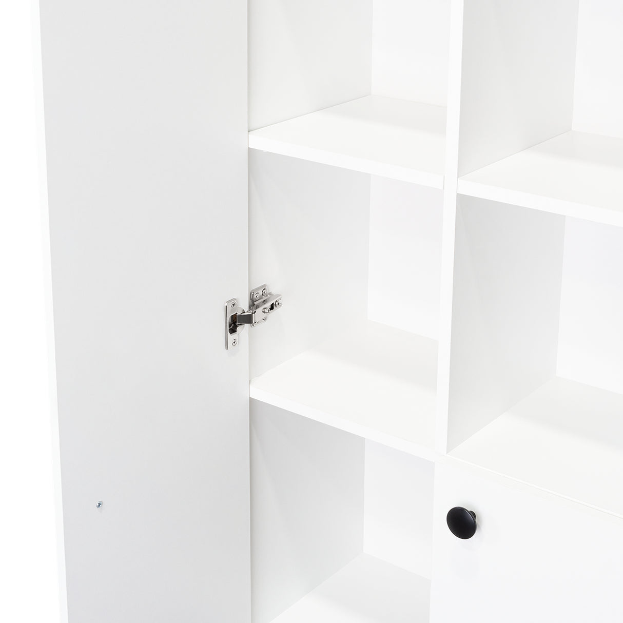Alacena Konik Blanco 60x170cm con Dos Puertas - Alacenas y Muebles Microondas | Bylmo