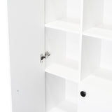 Alacena Konik Blanco 60x170cm con Dos Puertas - Alacenas y Muebles Microondas | Bylmo