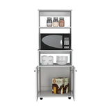 Alacena Mezzo Blanco 54x140cm con Dos Puertas - Alacenas y Muebles Microondas | Bylmo