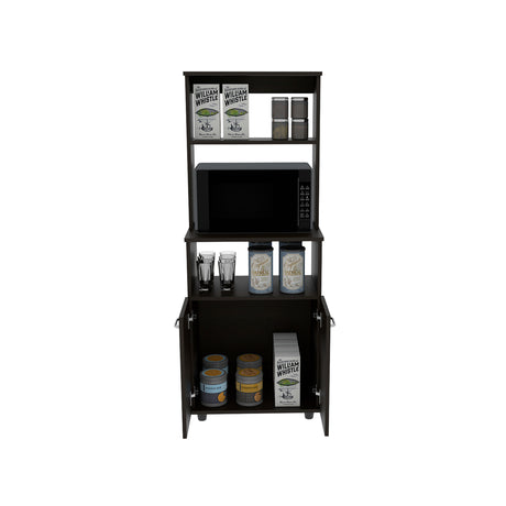 Alacena Mezzo Wengue 54x140cm con Dos Puertas - Alacenas y Muebles Microondas | Bylmo