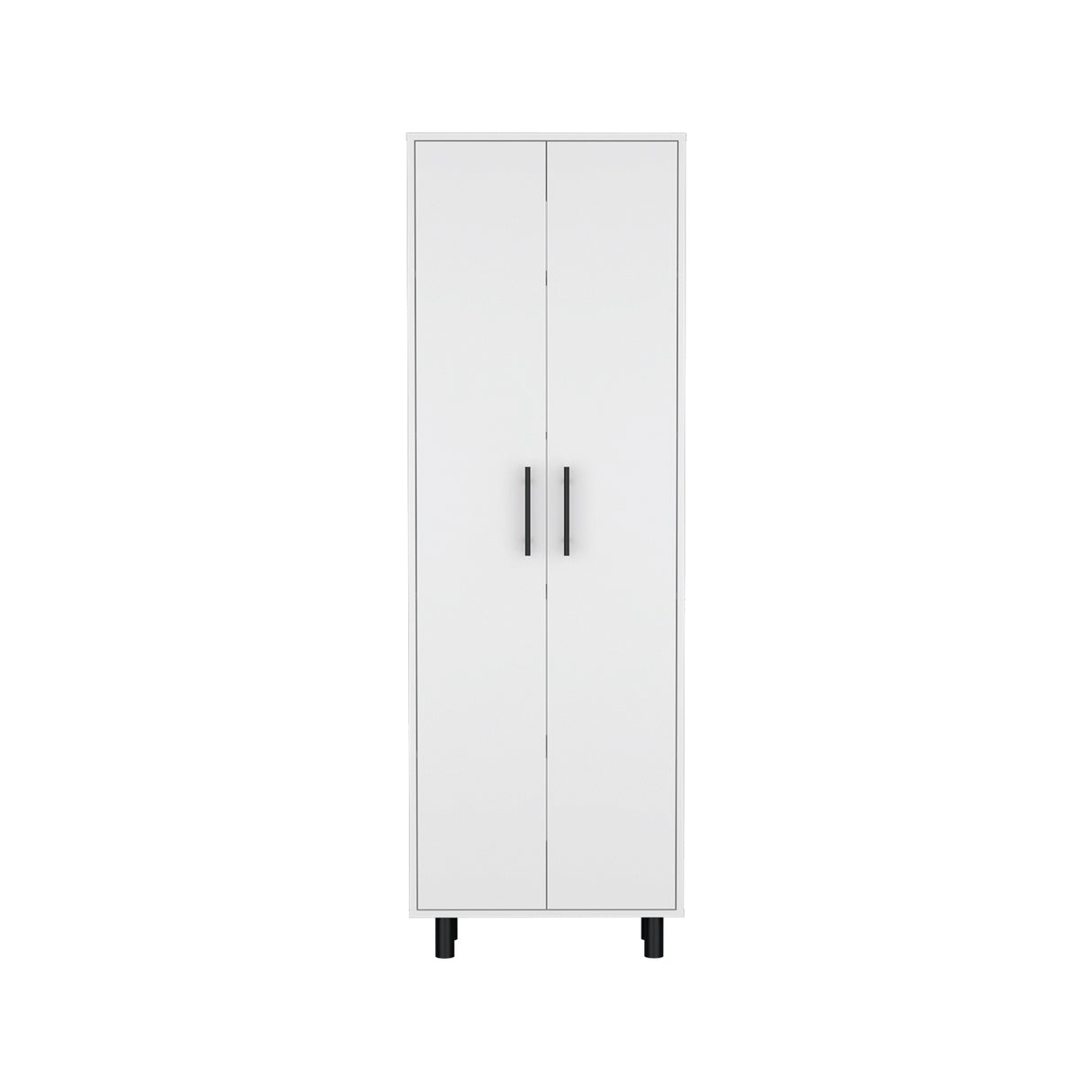 Alacena Nápoles Blanco 60x180cm con Dos Puertas - Alacenas y Muebles Microondas | Bylmo