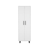 Alacena Nápoles Blanco 60x180cm con Dos Puertas - Alacenas y Muebles Microondas | Bylmo