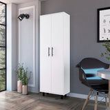 Alacena Nápoles Blanco 60x180cm con Dos Puertas - Alacenas y Muebles Microondas | Bylmo
