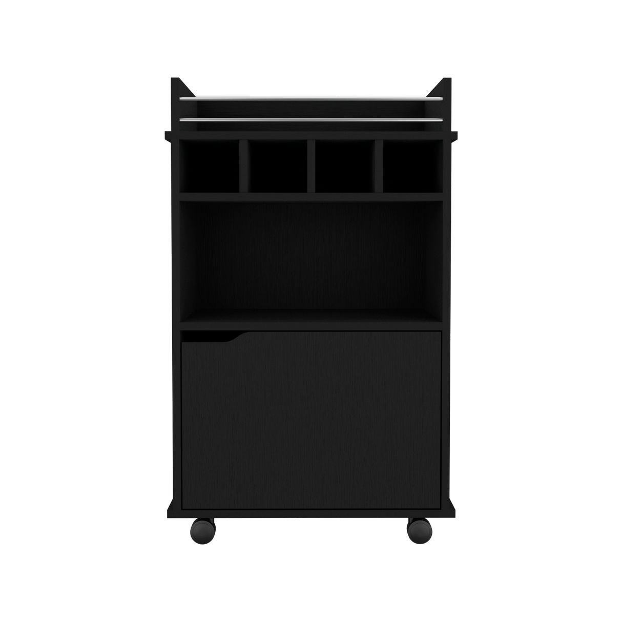 Bar Carro Phoenix Wengue 55x88.9cm con Ruedas - Bares | Bylmo
