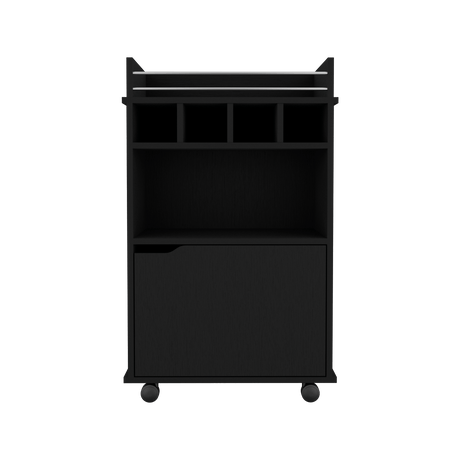Bar Carro Phoenix Wengue 55x88.9cm con Ruedas - Bares | Bylmo