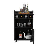 Bar Carro Phoenix Wengue 55x88.9cm con Ruedas - Bares | Bylmo