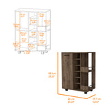 Bar Bajo Andorra Bellota 60x82.1cm con Portabotellas - Bares | Bylmo