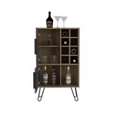 Bar Vegas Miel 60.9x104.1cm con Portabotellas - Bares | Bylmo