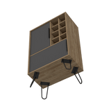 Bar Vegas Miel 60.9x104.1cm con Portabotellas - Bares | Bylmo