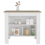 Mueble Auxiliar de Cocina Cala Blanco 103x90cm con Entrepaños - Barras y Muebles Auxiliares | Bylmo