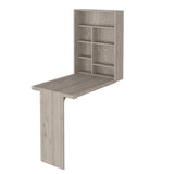Barra de Cocina Empotrable Vatta Ceniza 60x80cm Plegable con Entrepaños - Barras y Muebles Auxiliares | Bylmo