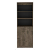 Biblioteca Home Maxi Bellota Wengue 62.8x180.6cm con Cuatro Entrepaños - Bibliotecas y Estanterías | Bylmo
