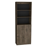 Biblioteca Home Maxi Bellota Wengue 62.8x180.6cm con Cuatro Entrepaños - Bibliotecas y Estanterías | Bylmo