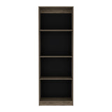 Biblioteca Home Wengue 62.8x180.6cm con Tres Entrepaños - Bibliotecas y Estanterías | Bylmo