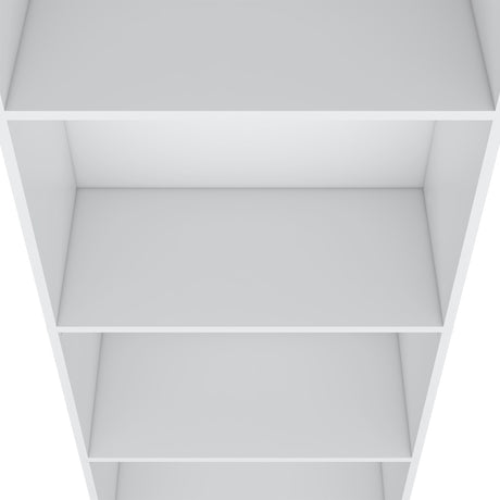 Biblioteca Lib Home Blanca 62.8x180.6cm con Tres Entrepaños - Bibliotecas y Estanterías | Bylmo