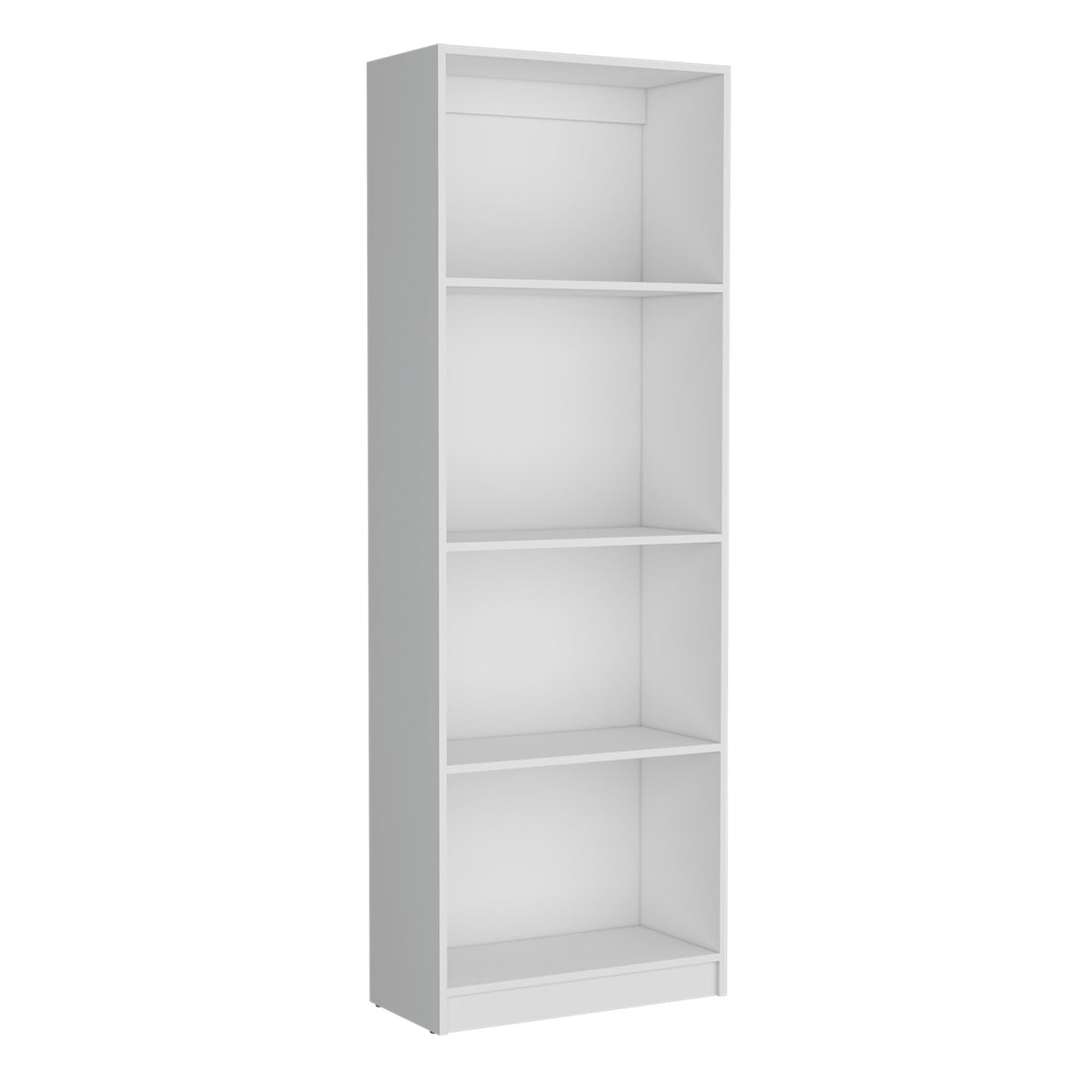 Biblioteca Home Blanca 62.8x180.6cm con Tres Entrepaños - Bibliotecas y Estanterías | Bylmo