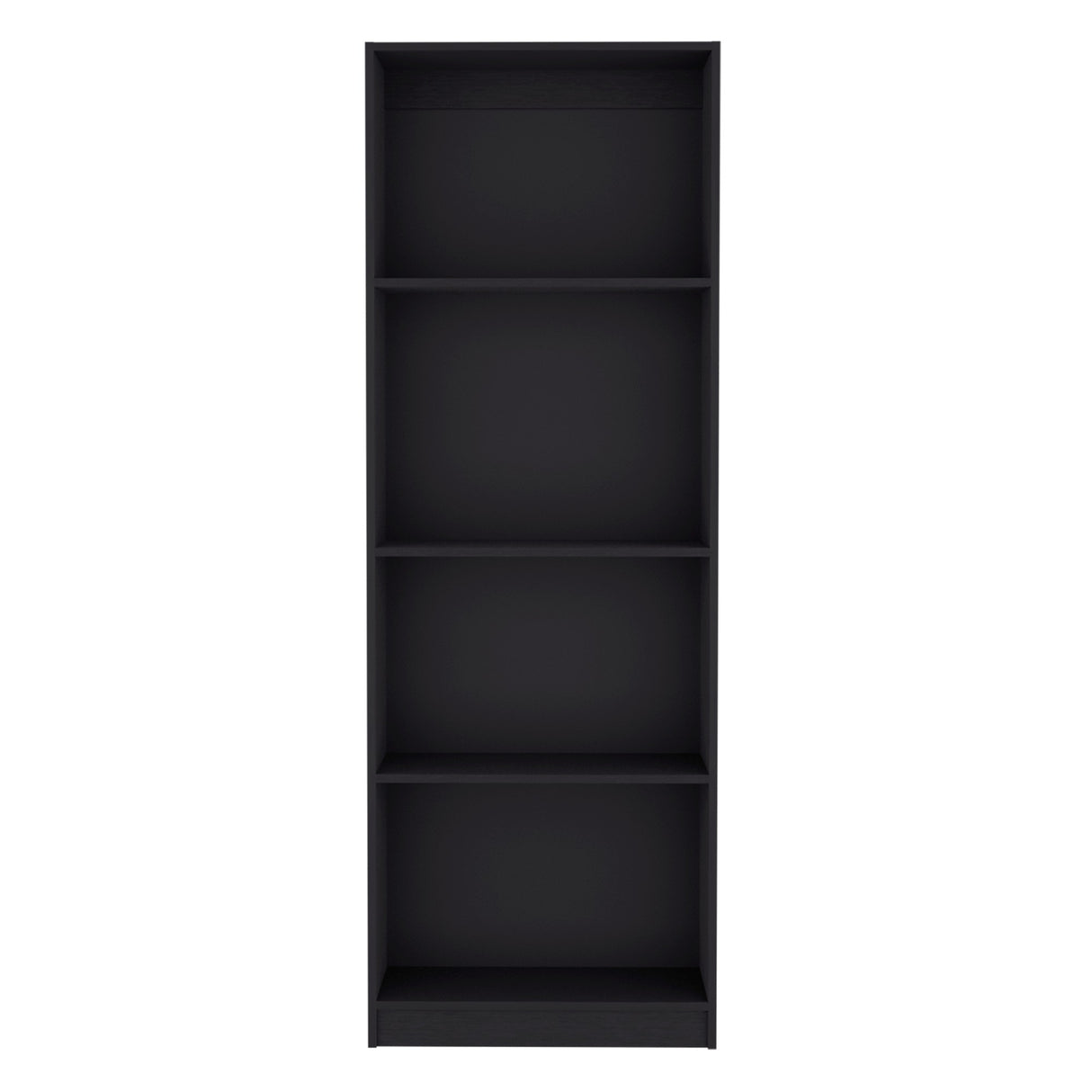 Biblioteca Home Wengue 62.8x180.6cm con Tres Entrepaños - Bibliotecas y Estanterías | Bylmo