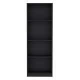 Biblioteca Home Wengue 62.8x180.6cm con Tres Entrepaños - Bibliotecas y Estanterías | Bylmo