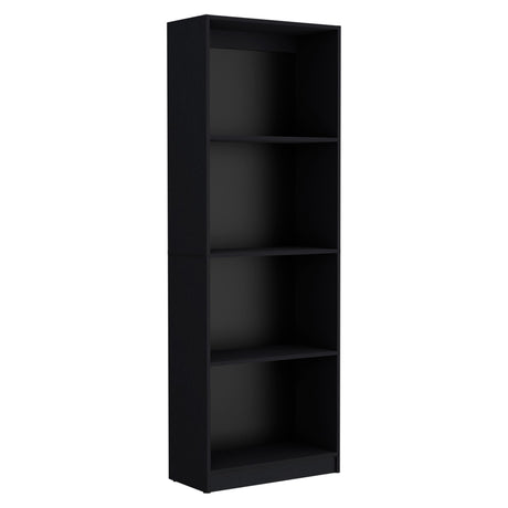 Biblioteca Home Wengue 62.8x180.6cm con Tres Entrepaños - Bibliotecas y Estanterías | Bylmo