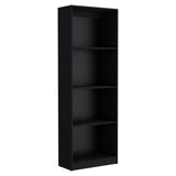 Biblioteca Home Wengue 62.8x180.6cm con Tres Entrepaños - Bibliotecas y Estanterías | Bylmo