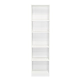 Biblioteca Lex Home XS Blanca 45x180.6cm con Cuatro Entrepaños - Bibliotecas y Estanterías | Bylmo